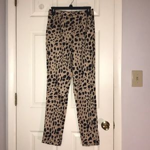 animal print pants